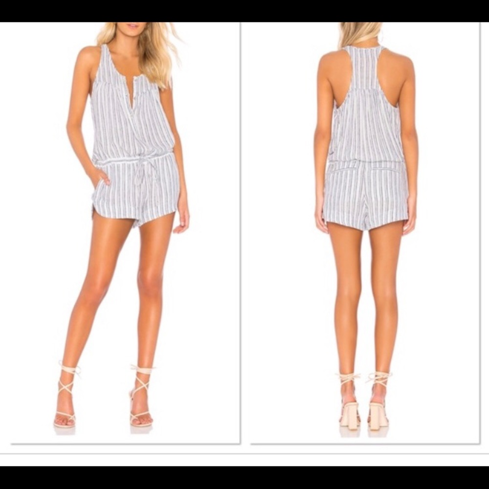 Stripe romper. Brand new with tags.